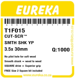 T1F015 - Cut Screw -T1F015_Label_T